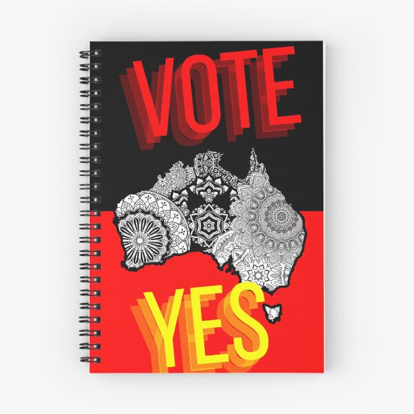 Item preview, Vote Yes To The Voice Indigenous Voice To Parliament Contrast Colors Faded Text designed and sold by 3dozecreations.