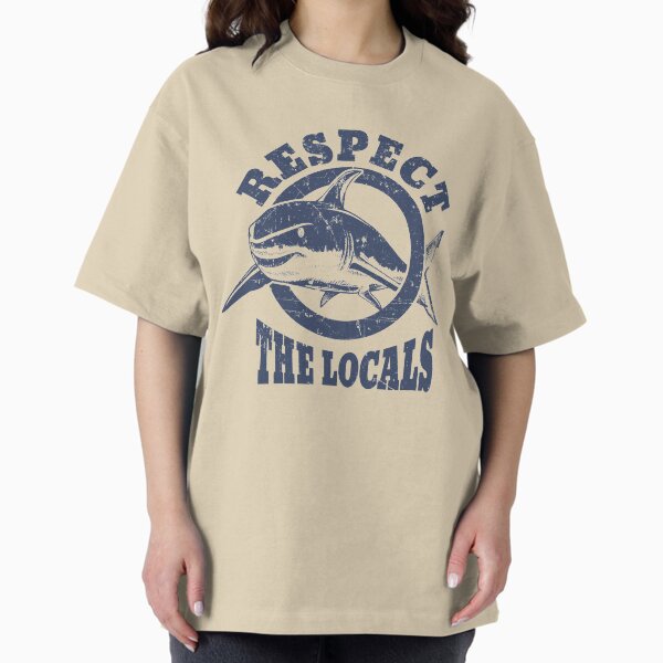Item preview, Respect The Locals Vintage Shark designed and sold by banwa.