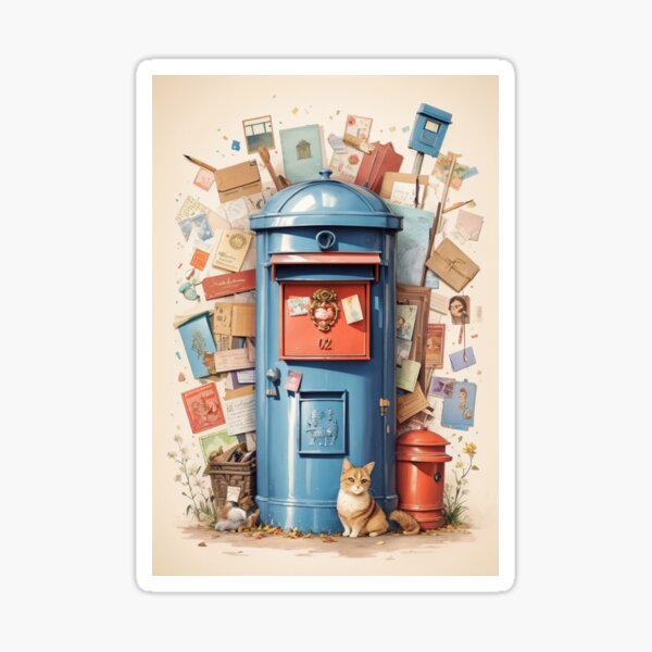 Item preview, Postbox Poetry | WPD 2023 designed and sold by DaffodilArts.