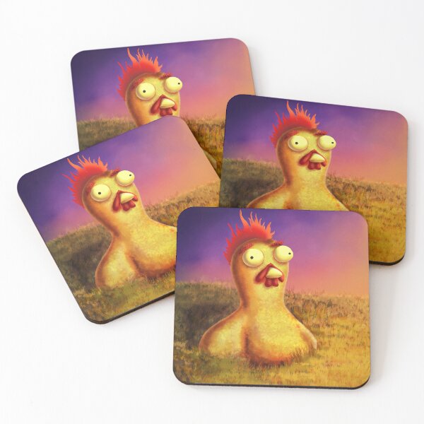 Item preview, Dramatic Chicken (full image) designed and sold by JemMetas.