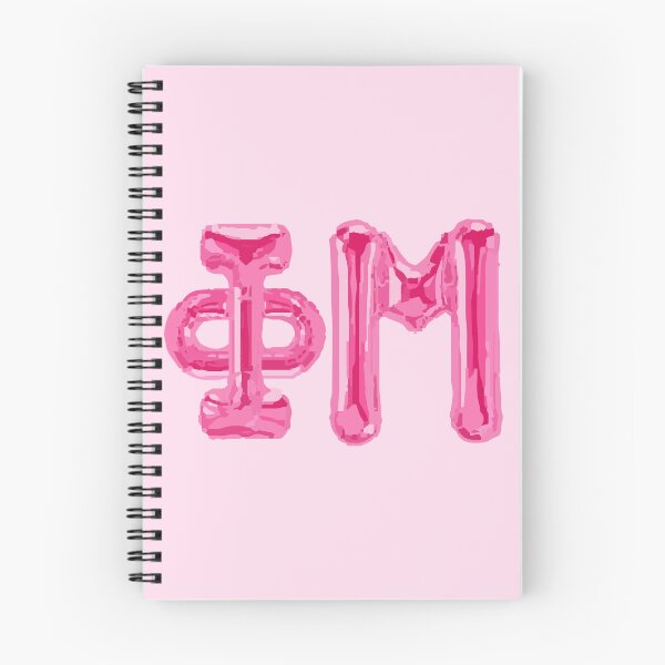 Item preview, Phi Mu Greek Balloon Letters designed and sold by greek-source.