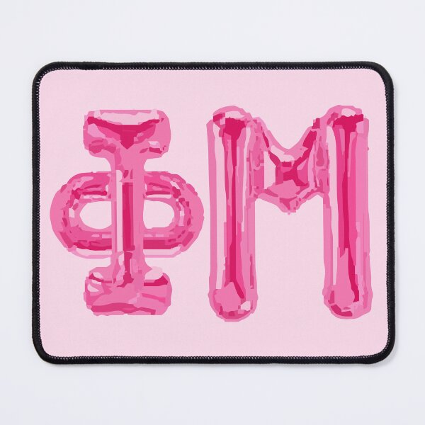 Item preview, Phi Mu Greek Balloon Letters designed and sold by greek-source.