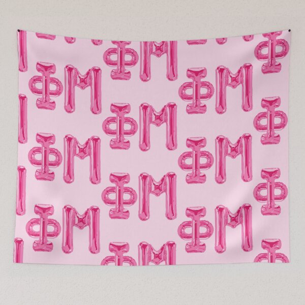 Item preview, Phi Mu Greek Balloon Letters designed and sold by greek-source.
