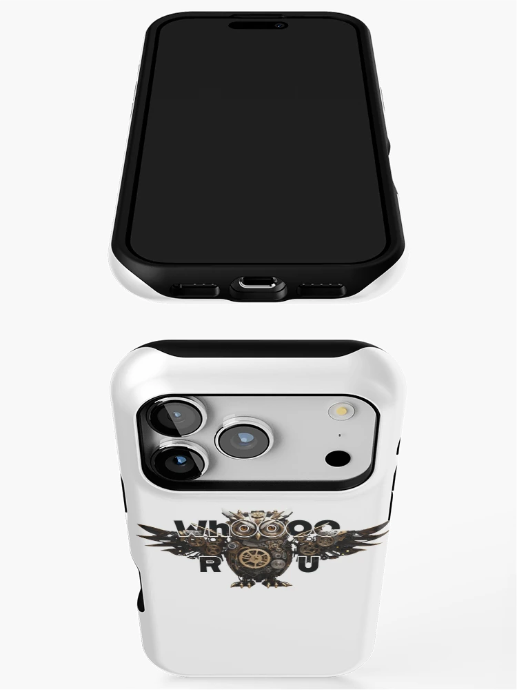 Thumbnail 3 of 4, iPhone Case, Who RU designed and sold by Glenburn Graphics.