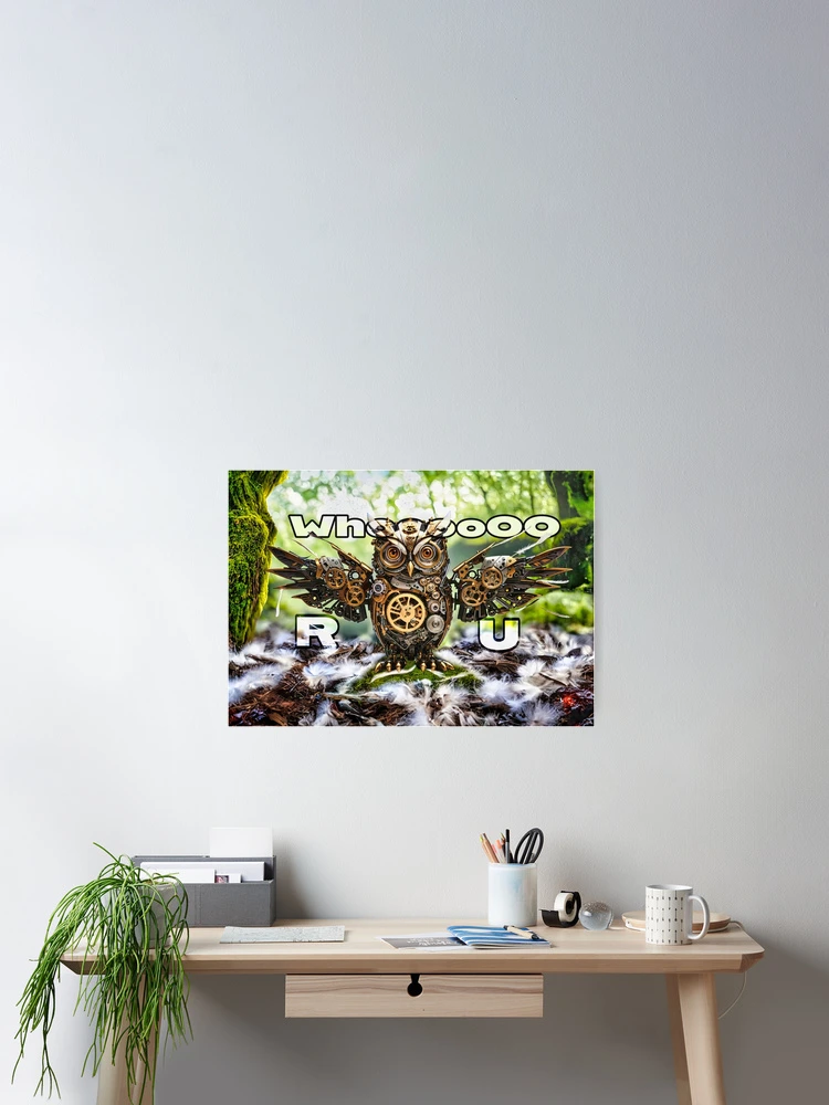 Thumbnail 2 of 3, Poster, Who RU  designed and sold by Glenburn Graphics.