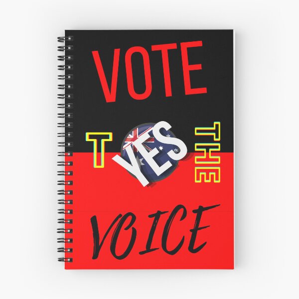 Item preview, Vote Yes To The Voice Indigenous Voice To Parliament Contrast Colors With Australia Flag designed and sold by 3dozecreations.
