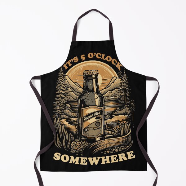 Item preview, It's 5 O’clock Somewhere Parrot Summer Beach Sunset Drinking designed and sold by OSM23.