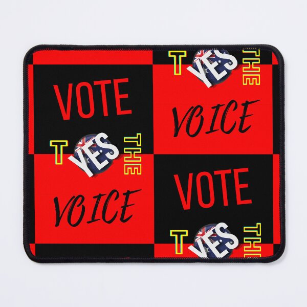 Item preview, Vote Yes To The Voice Indigenous Voice To Parliament Contrast Colors With Australia Flag designed and sold by 3dozecreations.