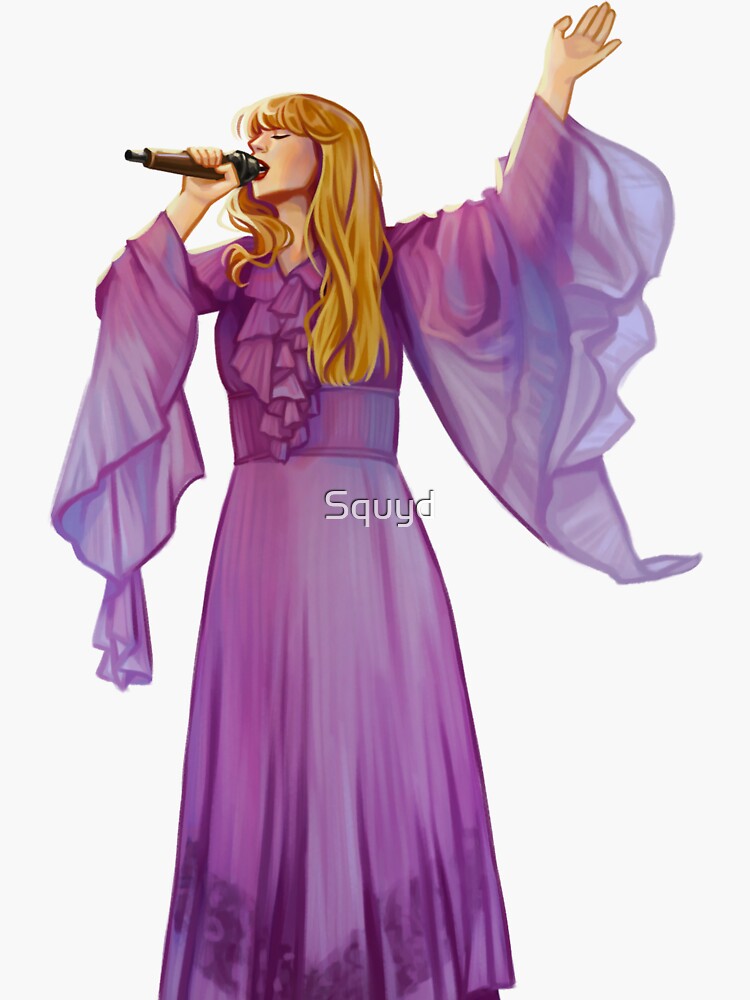 Taylor Swift Folklore Costume Sticker