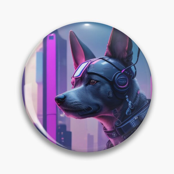 Item preview, Cyberpunk hacker dogs designed and sold by ErrorRoom.