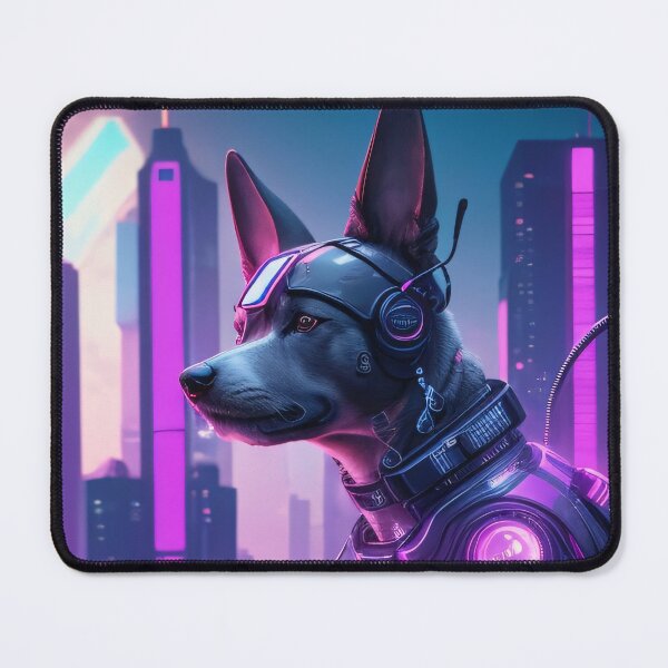 Item preview, Cyberpunk hacker dogs designed and sold by ErrorRoom.