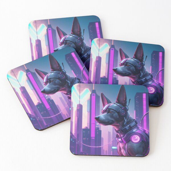 Item preview, Cyberpunk hacker dogs designed and sold by ErrorRoom.