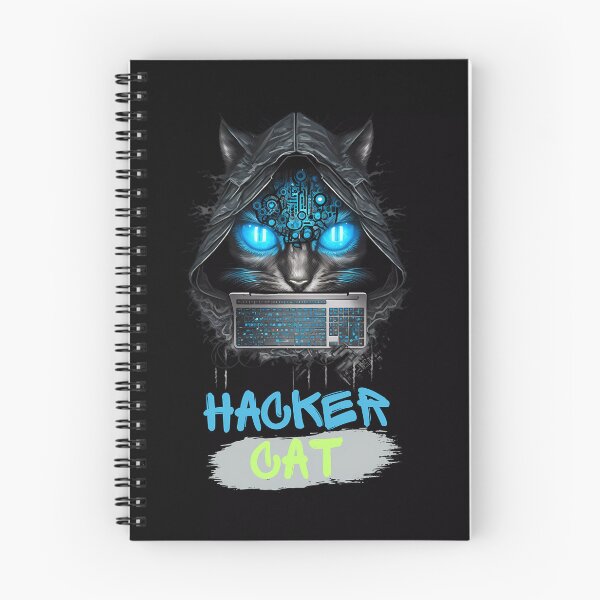Item preview, "H4ck3r Cat" designed and sold by Art-Vortex-fr.