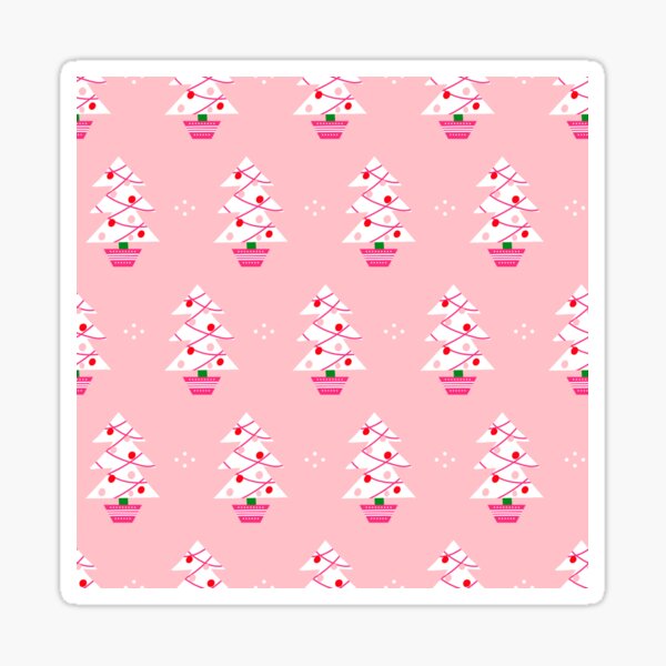 Item preview, Festive White Christmas Trees  designed and sold by Nicola-Rowe.