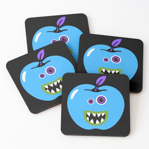 Item preview, Scary blue freak apple designed and sold by Sixcom.