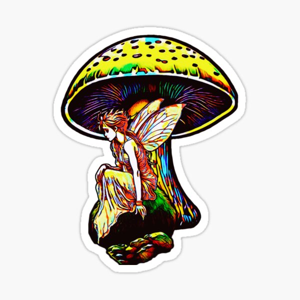 Item preview, Mushroom Fairy designed and sold by Sharonkaurart.