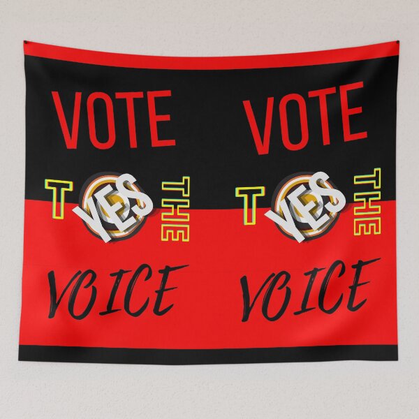 Item preview, Vote Yes To The Voice Indigenous Voice To Parliament Contrast Colors designed and sold by 3dozecreations.