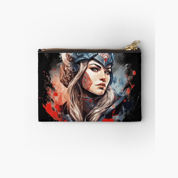 Item preview, Viking Woman Portrait - AI-Created Art T-Shirt designed and sold by AIPICCRAFT.