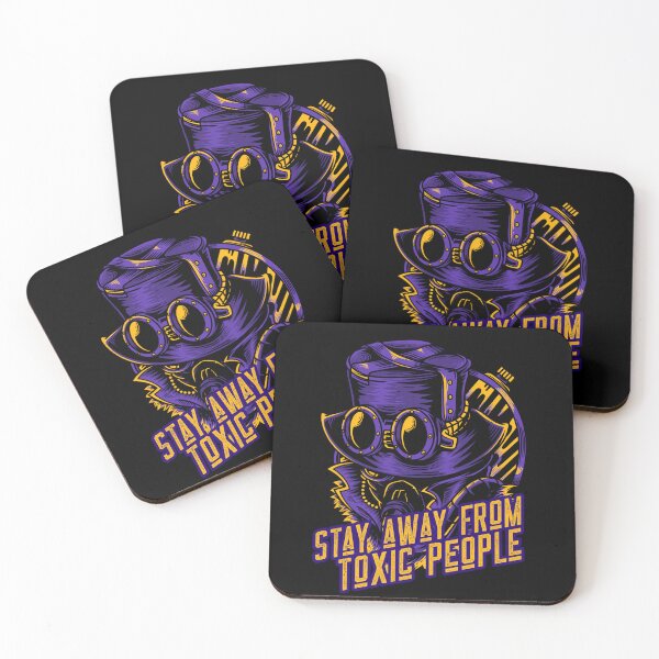 Item preview, Steampunk design - Stay Away From Toxic People designed and sold by ElLocoMus.