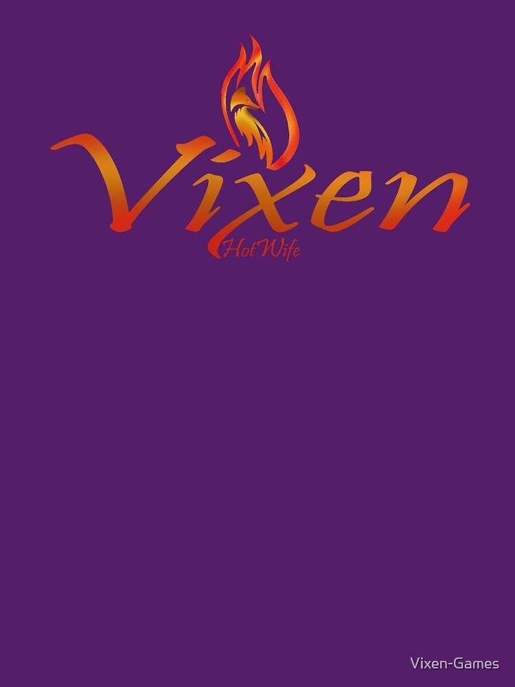 Thumbnail 3 of 3, Relaxed Fit T-Shirt, Vixen Hotwife designed and sold by Vixen-Games.