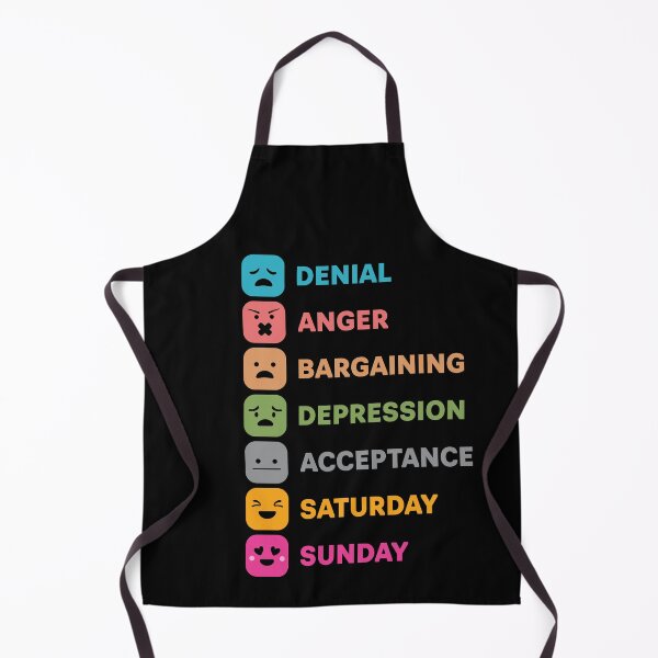 Item preview, 7 STAGES OF WEEK designed and sold by Office Geek Shop.
