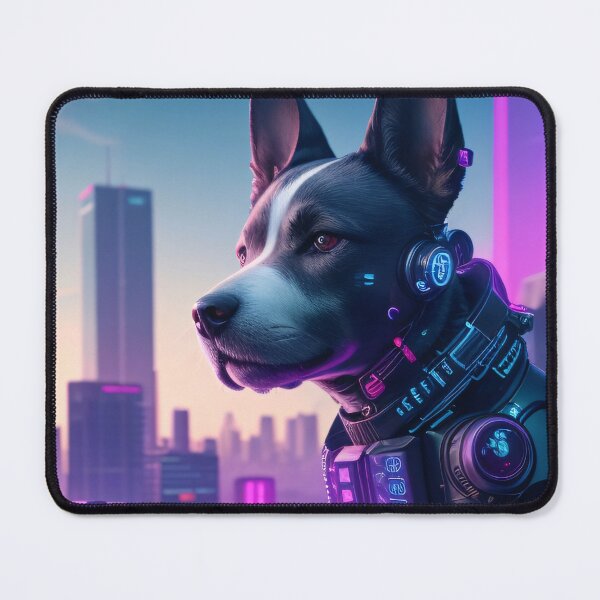 Item preview, Cyberpunk hacker dogs #2 designed and sold by ErrorRoom.