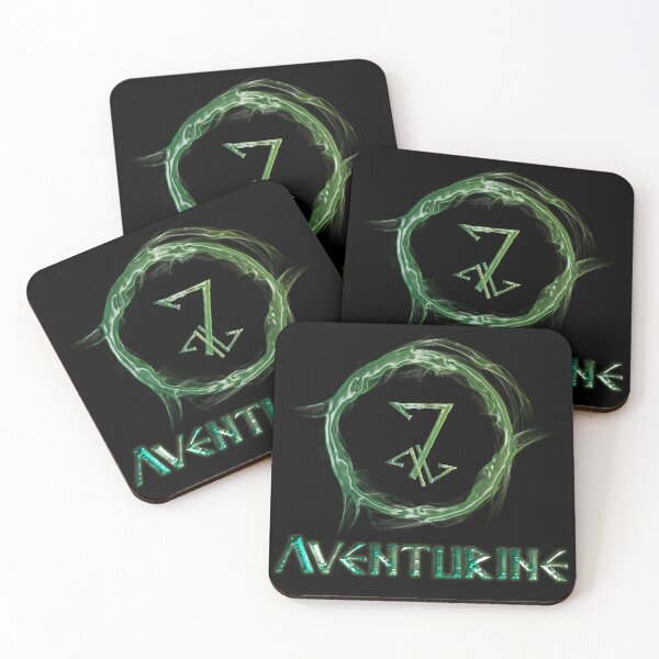 Item preview, Aventurine logo designed and sold by BeardedEye.
