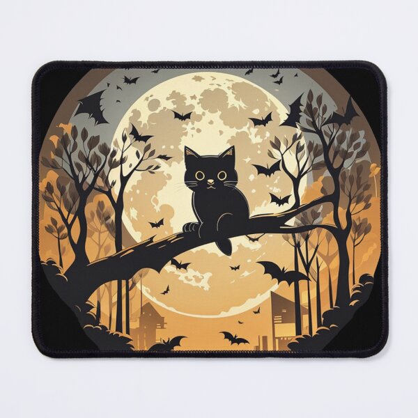Item preview, Cat In The moon Background designed and sold by TrendyPalette.