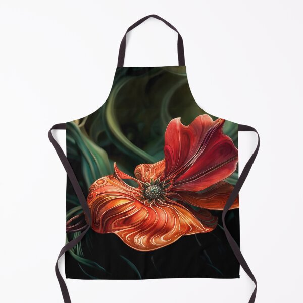 Item preview, Exceptional red flower in a modern style designed and sold by gelibolu.