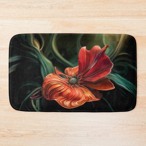 Item preview, Exceptional red flower in a modern style designed and sold by gelibolu.