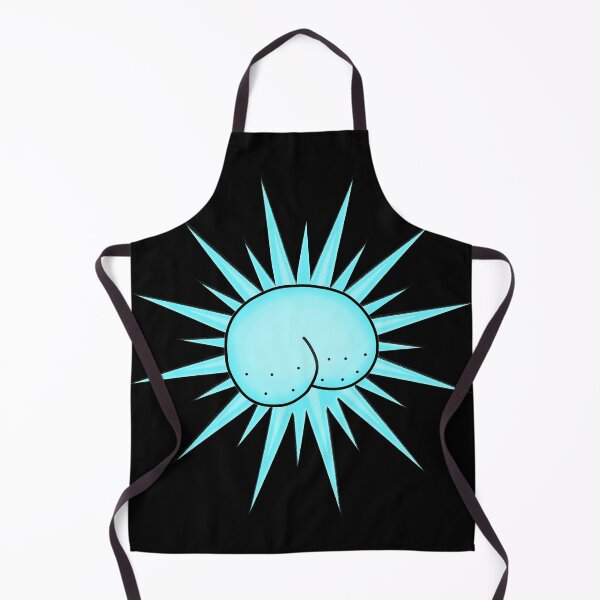 Item preview, Blue Glowing thiCC Butt Logo designed and sold by thicc216.