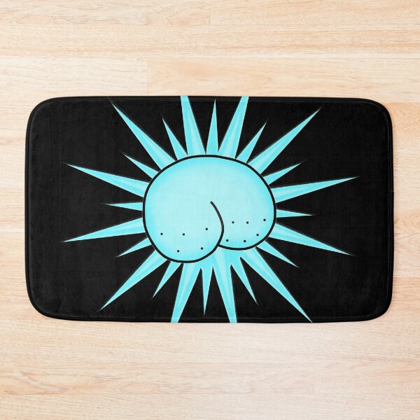 Item preview, Blue Glowing thiCC Butt Logo designed and sold by thicc216.