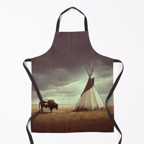 Item preview, Martian Buffalo w Tribal Blanket at Tipi designed and sold by Peter LOPEZ.