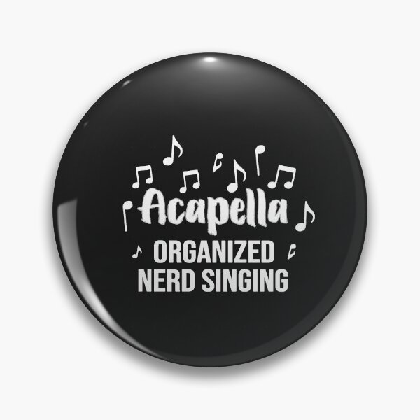 Item preview, Acapella-Organized-Nerd-Singing-Singer-Funny-Gift-Vintage-- designed and sold by KhiBurkes.