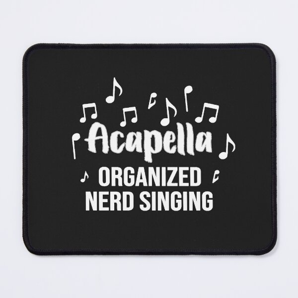 Item preview, Acapella-Organized-Nerd-Singing-Singer-Funny-Gift-Vintage-- designed and sold by KhiBurkes.
