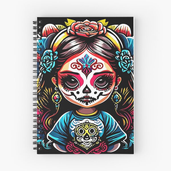 Item preview,  Enigmatic Beauty: Skull Girl Art That Mesmerizes and Intrigues! designed and sold by Watchara Aekcheen.