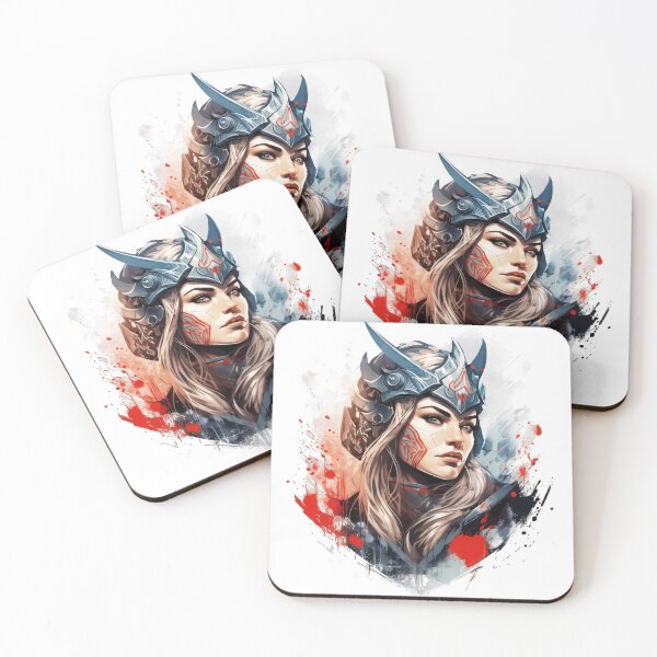 Item preview, Viking Woman Portrait - AI-Created Art T-Shirt designed and sold by AIPICCRAFT.