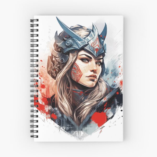 Item preview, Viking Woman Portrait - AI-Created Art T-Shirt designed and sold by AIPICCRAFT.