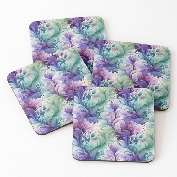 Item preview, Watercolor Flowy Leaves designed and sold by reddawn1004.