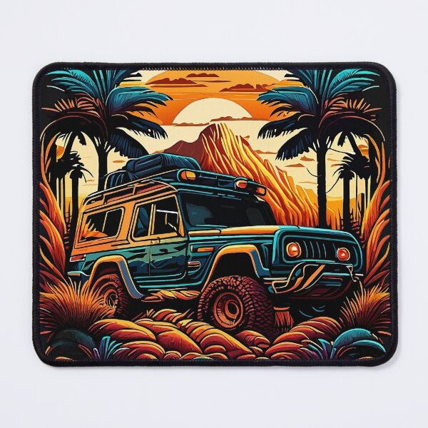 Item preview, Conquer the Wild: 4x4 Off-Road Adventures in Stunning Artwork! designed and sold by Watchara Aekcheen.