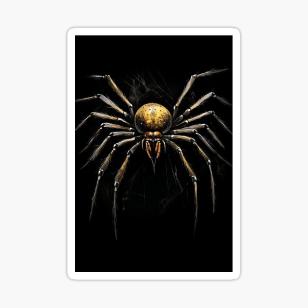 Item preview, Big Tarantula on black background designed and sold by Piotrek0001.