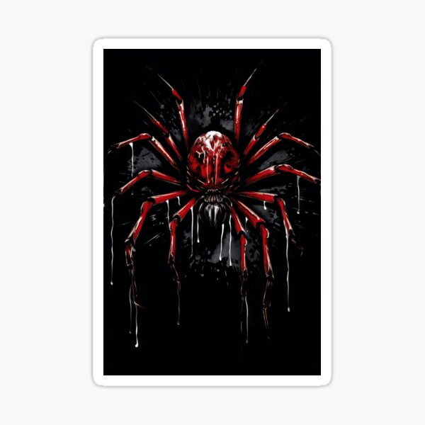 Item preview, Big Tarantula on black background designed and sold by Piotrek0001.