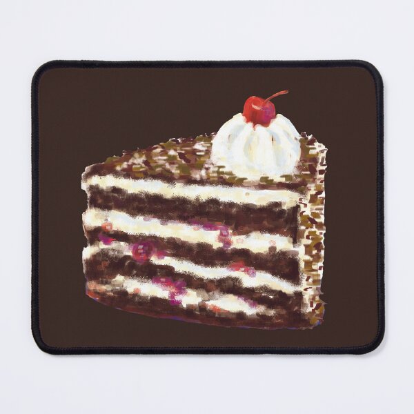 Item preview, Black forest piece drawing designed and sold by cookwithabrush.