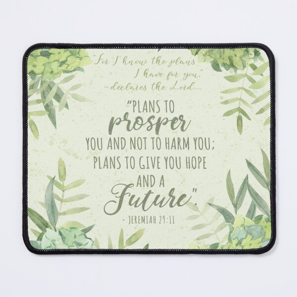 Item preview, For I Know The Plans -Jeremiah 29:11 designed and sold by amazingjoy.