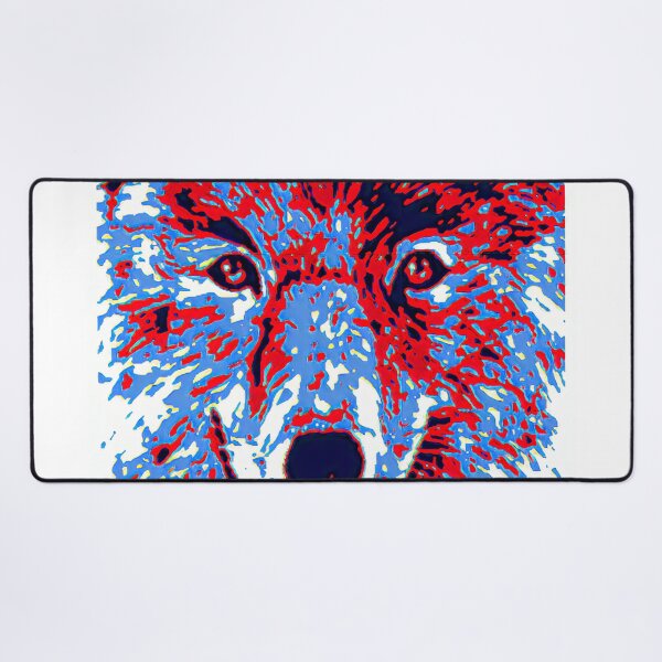 Item preview, Wolf Abstract Art Focus designed and sold by gleefulme.