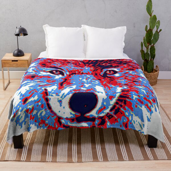 Item preview, Wolf Abstract Art Focus designed and sold by gleefulme.