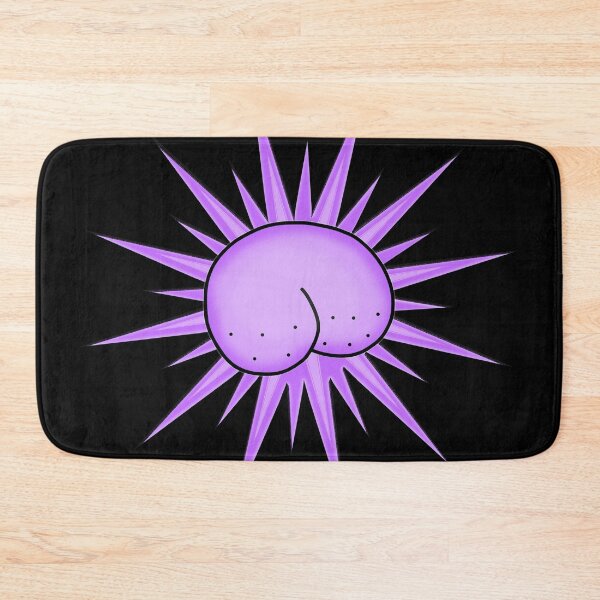 Item preview, Purple Glowing thiCC Butt Logo designed and sold by thicc216.