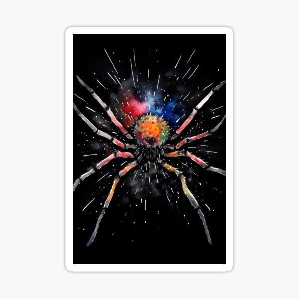 Item preview, Big Tarantula on black background designed and sold by Piotrek0001.