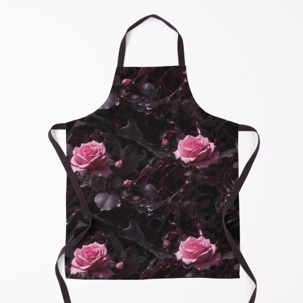 Item preview, Shadowy Elegance: Pink Rose with an Enigmatic Aura designed and sold by mrabdennour.