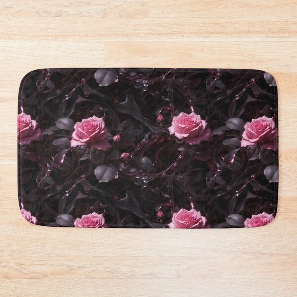 Item preview, Shadowy Elegance: Pink Rose with an Enigmatic Aura designed and sold by mrabdennour.